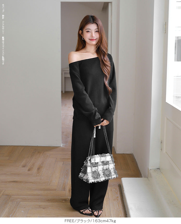 2wayオフショルダーニット – DARK ANGEL