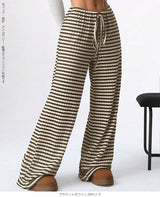 ウエストゴムストレートパンツ