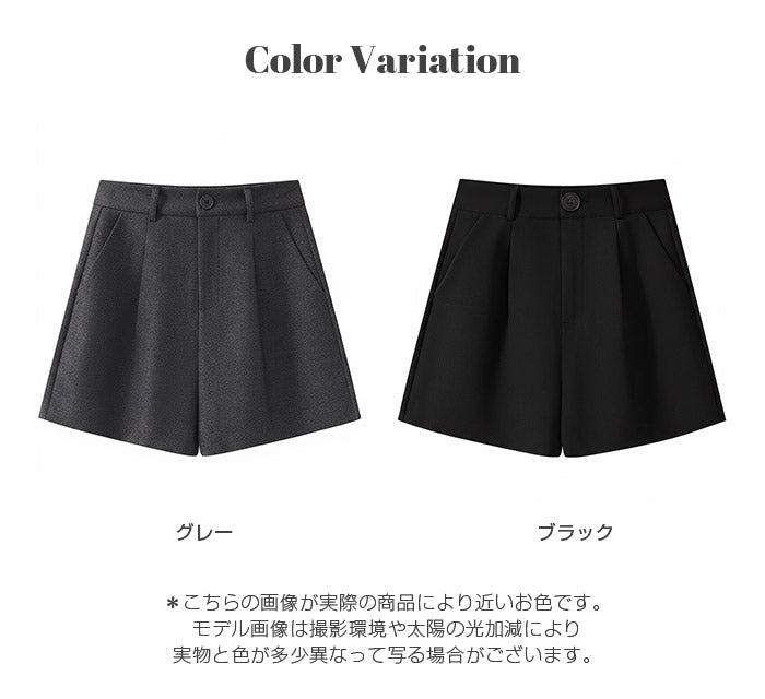 テーラードショートパンツ