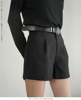 テーラードショートパンツ