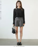 テーラードショートパンツ