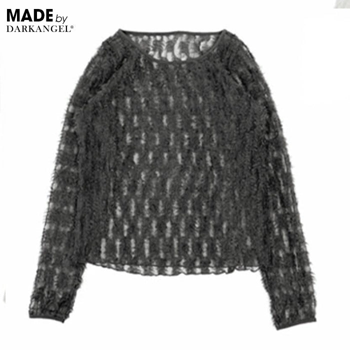 フェザーシアープルオーバー