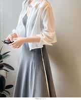 シアーショートシャツ