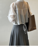 シアーショートシャツ