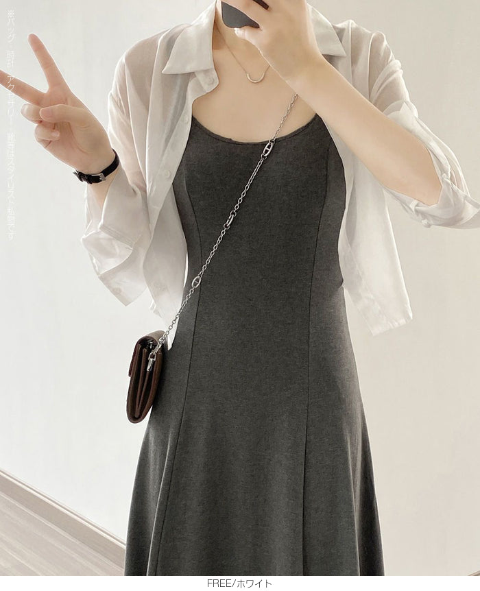 シアーショートシャツ