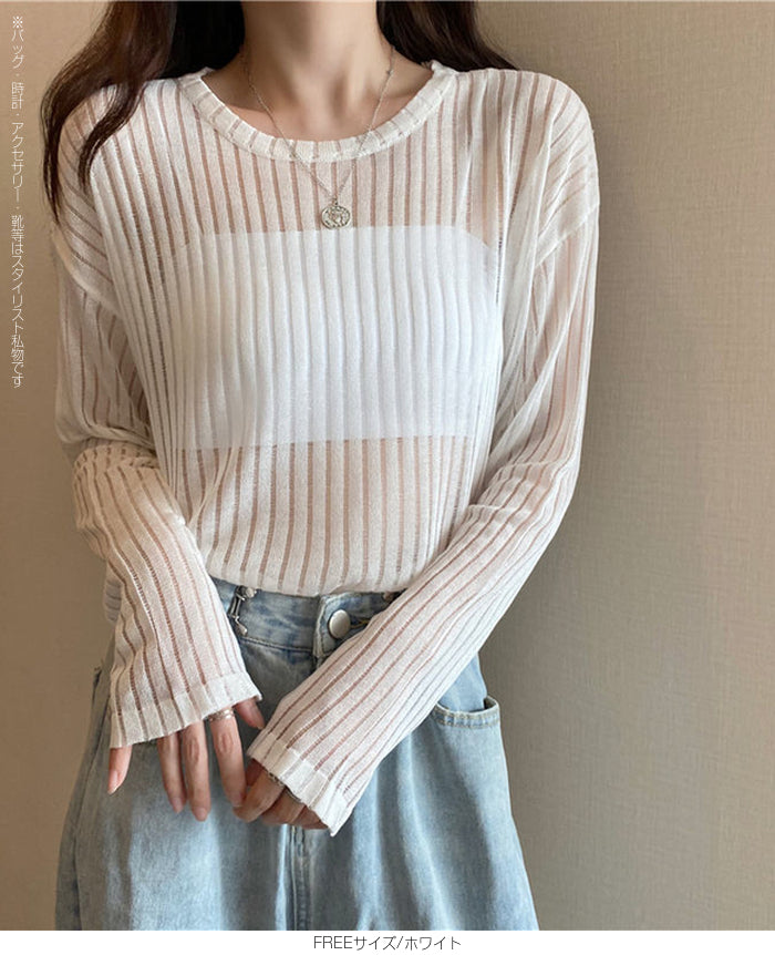 シアー トップス