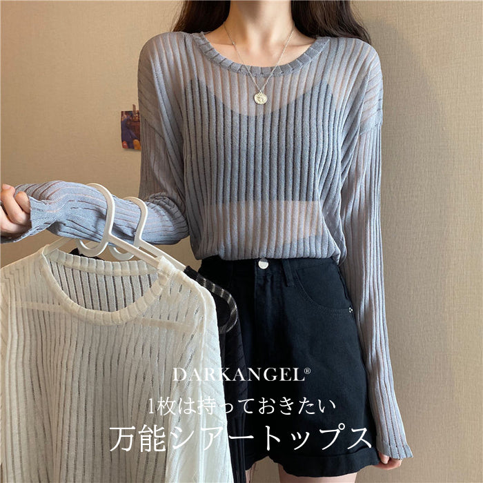 シアー トップス