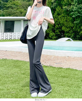 ハイウエストフレアパンツ