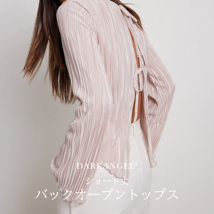 バックオープントップス