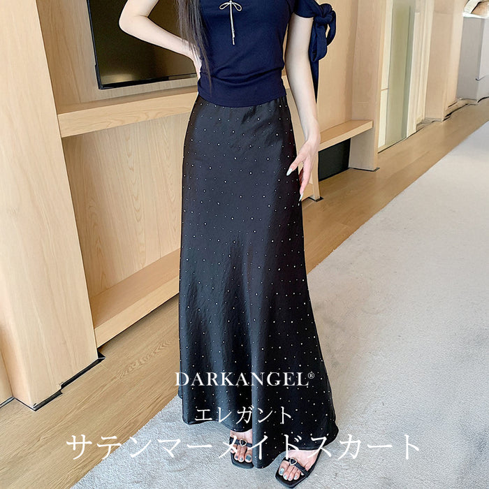 サテンマーメイドスカート – DARK ANGEL