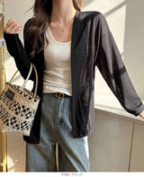 サマーニットカーディガン