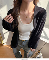 サマーニットカーディガン