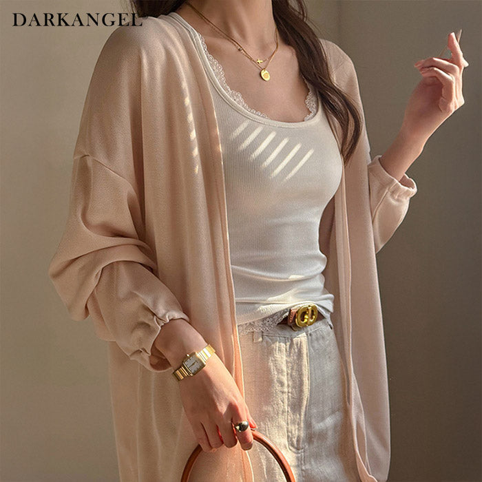 サマーニットカーディガン