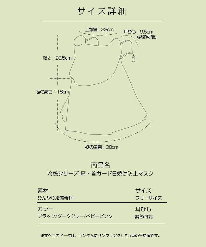 マスク UVカット