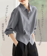 大人カジュアルブラウス