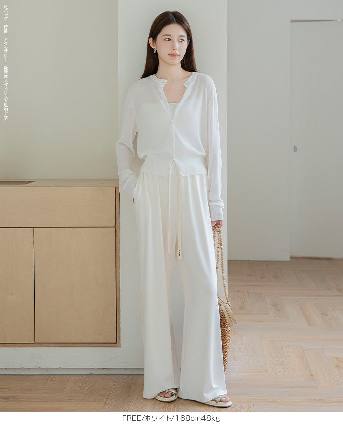 シアーカーディガン