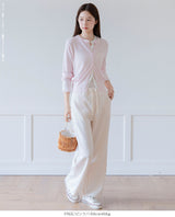 シアーカーディガン