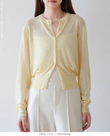 シアーカーディガン