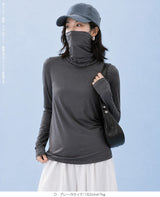 COOLIFY フェイスカバー付きフィットサイズロンT