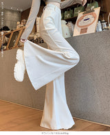 ハイウエスト ワイドフレアパンツ