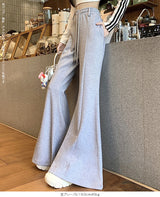 ハイウエスト ワイドフレアパンツ