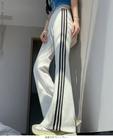 サイドラインフレアパンツ