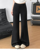 美脚見えフレアパンツ