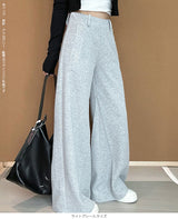 美脚見えフレアパンツ