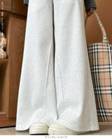 美脚見えフレアパンツ