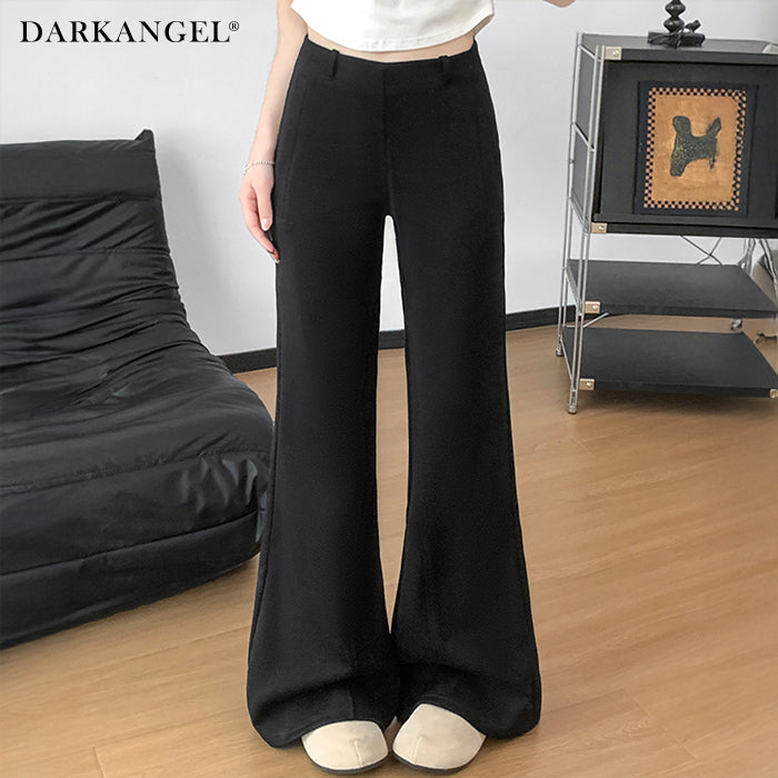 美脚見えフレアパンツ