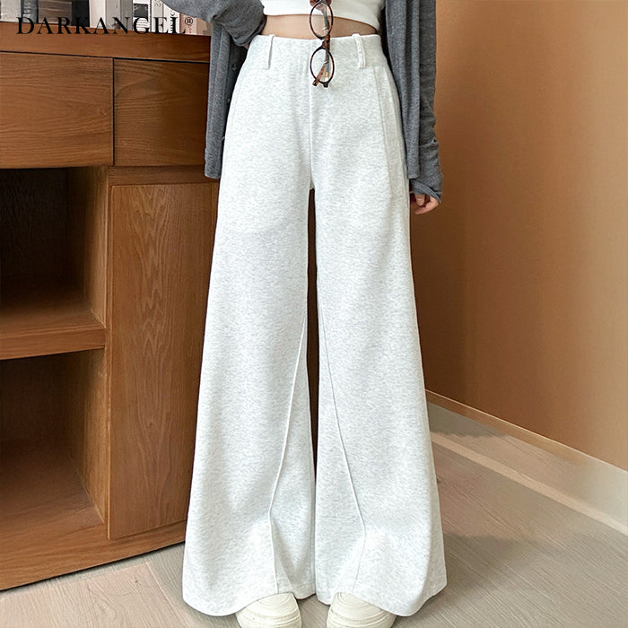 美脚見えフレアパンツ