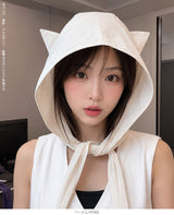 小悪魔ねこ耳UVハット