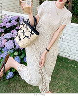 クロシェワンピース