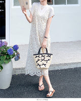 クロシェワンピース