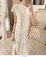 クロシェワンピース