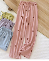 綿100％ルームパンツ