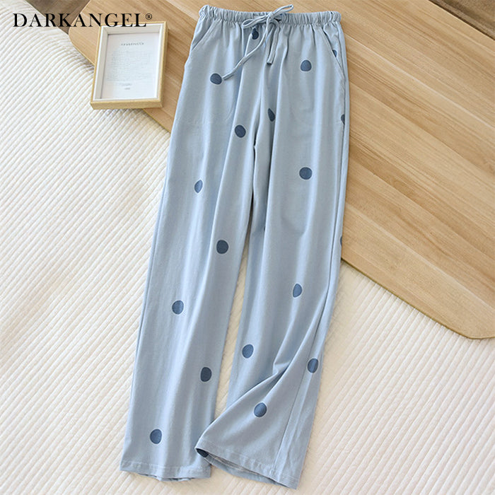 綿100％ルームパンツ