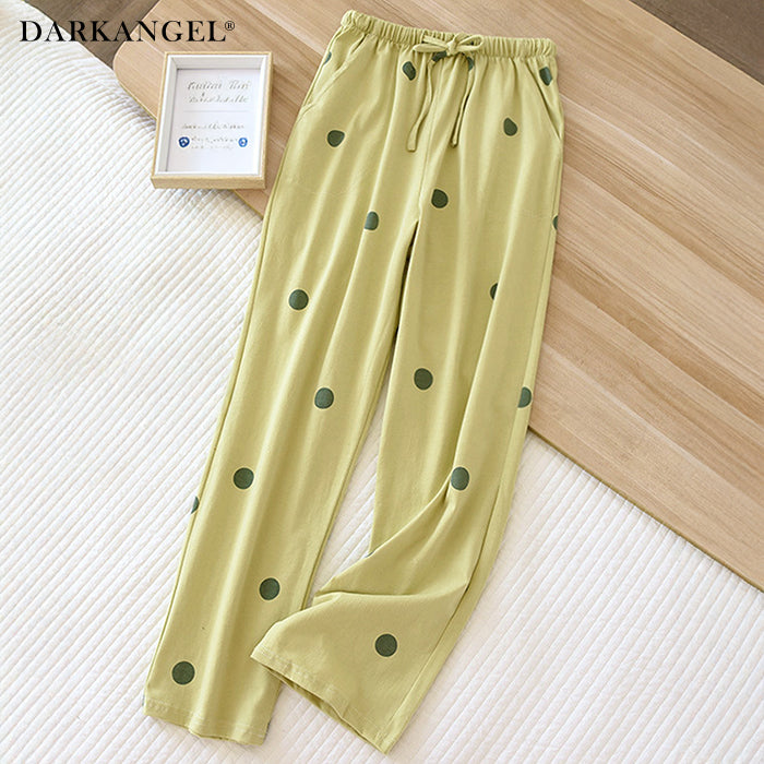 綿100％ルームパンツ