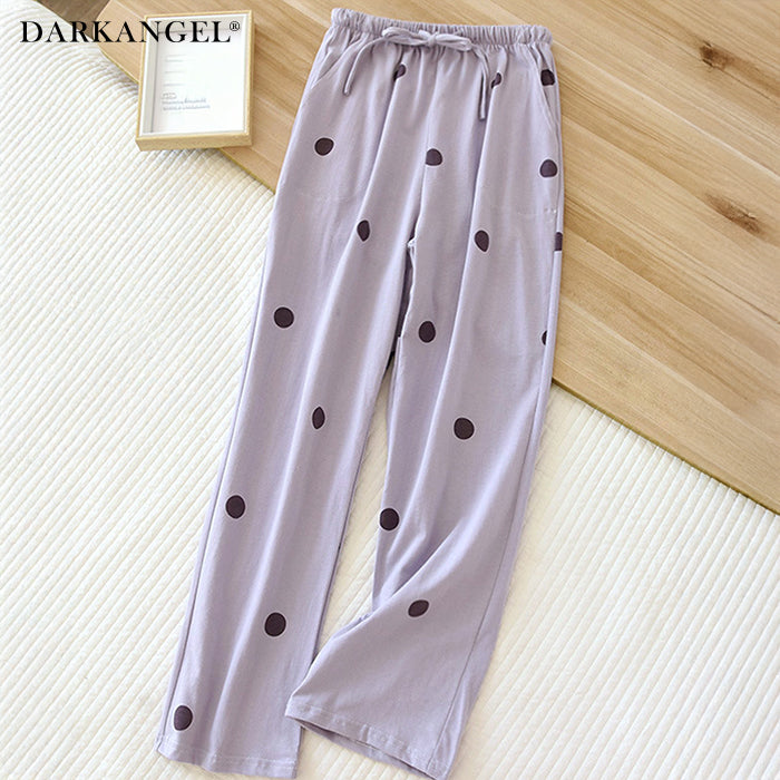 綿100％ルームパンツ