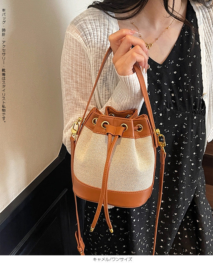 2way巾着ショルダーバッグ