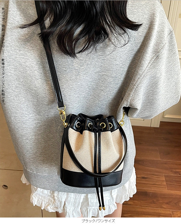 2way巾着ショルダーバッグ