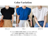 肩タックtシャツ