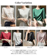 とろみブラウス