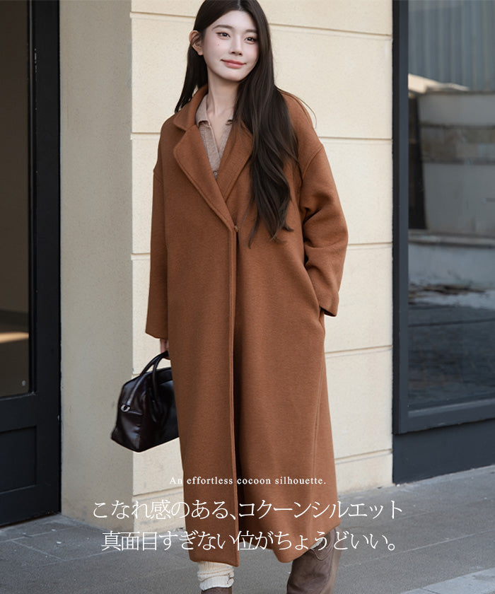 選べる着丈 ウールブレンドチェスターコート