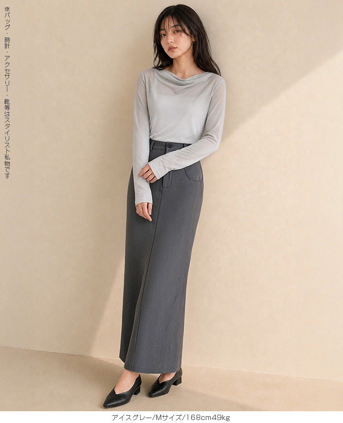 シアードレープトップス