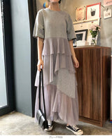 チュールドッキングワンピース
