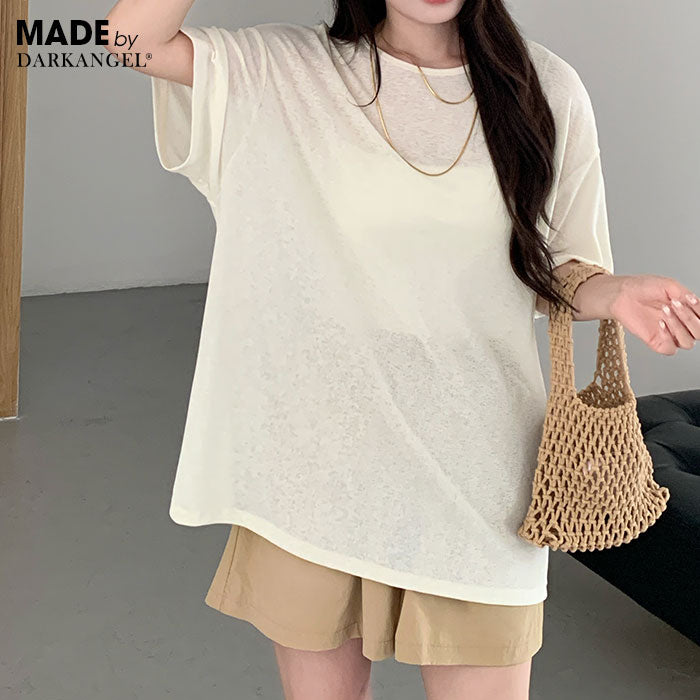 シアーロングスリーブTシャツ